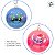 Bola de Natal - Stitch e Angel - 12cm - Disney Original - 2 unidades - Cromus - Rizzo - Imagem 3