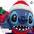 Enfeite para Pendurar de Natal - Stitch Presente - 10cm - 1 unidade - Cromus - Rizzo - Imagem 2