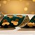 Fita Decorativa Aramada - Mickey Mouse - Verde e Dourado - 10x457cm - Disney Original - 1 unidade - Cromus - Rizzo - Imagem 1
