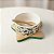 Petisqueira de Madeira Estrela com Bowl e Colher de Natal - 13x5x13cm - 3 unidades - Cromus - Rizzo - Imagem 1