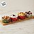 Petisqueira de Madeira com 4 Bowls de Natal - 38x9,5x5cm - 5 unidades - Cromus - Rizzo - Imagem 2