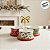 Petisqueira de Madeira com Alça e 3 Bowls de Natal - 20x12x18cm - 4 unidades - Cromus - Rizzo - Imagem 2