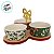 Petisqueira de Madeira com Alça e 3 Bowls de Natal - 20x12x18cm - 4 unidades - Cromus - Rizzo - Imagem 6