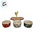 Petisqueira de Madeira com Alça e 3 Bowls de Natal - 20x12x18cm - 4 unidades - Cromus - Rizzo - Imagem 7