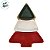 Petisqueira de Madeira Árvore de Natal com 3 Bowls Coloridos - 20x28x4cm - 4 unidades - Cromus - Rizzo - Imagem 4