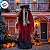 Enfeite Decorativo de Halloween com Som, Luz e Movimento - Bruxa Clodine - 2,9m - 1 unidade - Cromus - Rizzo - Imagem 6