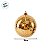 Bola de Natal - Açucarada Ouro - 10cm - 4 unidades - Cromus - Rizzo - Imagem 3