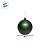 Bola de Natal - Verde Fosco - 8cm - 6 unidades - Cromus - Rizzo - Imagem 3