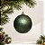 Bola de Natal - Verde Fosco - 10cm - 4 unidades - Cromus - Rizzo - Imagem 1