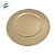 Sousplat de Natal - Ouro - 33cm - 1 unidade - Cromus - Rizzo - Imagem 2