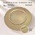 Sousplat de Natal - Ouro - 33cm - 1 unidade - Cromus - Rizzo - Imagem 4
