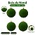 Bola de Natal - Flocada - Verde - 10cm - 4 unidades - Cromus - Rizzo - Imagem 4