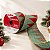 Fita Aramada Decorativa de Natal - Losangos - Verde e Vermelho - 6,3cmx9,14m - 1 unidade - Cromus - Rizzo - Imagem 1