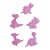 Molde de Silicone Mini Baby Dinossauros Ref. 388 Flexarte Rizzo Confeitaria - Imagem 2