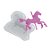 Molde de Silicone Cavalo Carrossel Detalhado Ref. 450 Flexarte Rizzo Confeitaria - Imagem 1