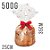 Saco para Panetone Transparente Bengalinhas Cromus Natal Rizzo Confeitaria - Imagem 3
