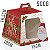 Caixa Mini Panetone com Visor Noel 10 unidades Cromus Natal Rizzo Confeitaria - Imagem 3