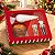 Caixa Panetone Kit Confeiteiro Ho Ho Ho - 20,5 x 18 x 8cm - 01 Unidade Cromus Natal - Rizzo Embalagens - Imagem 1