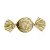 Papel Trufa 14,5x15,5cm - Arabesco Ouro Marfim - 100 unidades - Cromus - Imagem 1