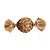 Papel Trufa 14,5x15,5cm - Arabesco Ouro Marrom - 100 unidades - Cromus - Imagem 1