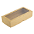 Caixa para 12 Doces com Visor S12 Kraft - 9cm x 19cm x 4cm - 10 unidades Assk Rizzo Confeitaria - Imagem 1