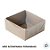Caixa 4 Doces com Tampa Transparente Nº 4 (8,5cm x 8,5cm x 3,5cm) Kraft - 10 unidades - Assk - Rizzo - Imagem 2