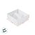 Caixa 4 Doces com Tampa Transparente Nº 4 (8,5cm x 8,5cm x 3,5cm) Marrom - 10 unidades - Assk - Rizzo - Imagem 4
