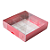 Caixa 9 Doces com Berço Tampa Transparente Nº 6 (11,5cm x 11,5cm x 3cm) Vermelha 10 unidades Assk Rizzo Embalagens - Imagem 1