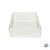 Caixa com Tampa Transparente Nº 6 (13cm x 13cm x 4cm) Branca - 10 unidades - Assk - Rizzo - Imagem 2