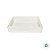 Caixa com Tampa Transparente Nº 7 (13cm x 20cm x 3,5cm) Branca - 10 unidades - Assk - Rizzo - Imagem 3