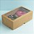 Caixa com Visor S17 (25cm x 15cm x 8cm) Kraft - 10 unidades - Assk - Rizzo Embalagens - Imagem 1