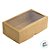 Caixa com Visor S17 (25cm x 15cm x 8cm) Kraft - 10 unidades - Assk - Rizzo Embalagens - Imagem 2