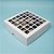 Caixa com Visor Vazada S3 (14cm x 14cm x 4cm) Branca - 10 unidades - Assk - Rizzo - Imagem 1