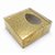 Caixa para Meio Ovo 50g - 10x10x4cm - Ouro Texturizado - 5 unidades - ASSK - Rizzo - Imagem 2