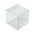 Caixa Cubo Transparente K6 (5cm x 5cm x 5cm) 20 unidades Assk Rizzo Confeitaria - Imagem 1