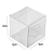 Caixa Cubo Transparente K6 (5cm x 5cm x 5cm) 20 unidades Assk Rizzo Confeitaria - Imagem 2
