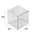 Caixa Cubo Transparente K9 (4cm x 4cm x 4cm) 20 unidades Assk Rizzo Confeitaria - Imagem 2
