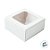 Caixa Gaveta com Visor Nº1 (8cm x 8cm x 4cm) Branca 10 unidades Assk Rizzo Confeitaria - Imagem 2