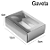 Caixa Gaveta com Visor Nº2 (8cm x 12cm x 4cm) Branca 10 unidades Assk Rizzo Confeitaria - Imagem 2