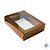 Caixa Gaveta com Visor Nº3 (12cm x 16cm x 4cm) Bronze - 10 unidades - Assk - Rizzo - Imagem 2