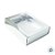Caixa Gaveta com Visor Nº3 (12cm x 16cm x 4cm) Prata - 10 unidades - Assk - Rizzo - Imagem 2