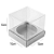 Caixa Mini Bolo GG (10cm x 10cm x 10cm) Branca 10 unidades Assk Rizzo Confeitaria - Imagem 2