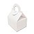 Caixa Sacolinha AS5 (6cm x 8cm x 8cm) Branco 10 unidades Assk Rizzo Confeitaria - Imagem 1