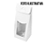 Caixa Sacolinha com Visor P (7,5cm x 19m x 6cm) Prata 10 unidades Assk Rizzo Confeitaria - Imagem 1