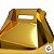 Caixa Sacolinha S11 (16x10,2x9,5cm) Ouro 10 unidades Assk Rizzo Embalagens - Imagem 3