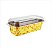 Forma Forneável para Bolo Inglês Amarela Com Tampa 5 unidades - Plumpy Ecopack - Rizzo Confeitaria - Imagem 1