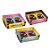 Caixa Dois Meio Ovo de Colher 50g New Practice Chocolate Colorido - 6 unidades - 14,5cmx11cmx4cm - Cromus Páscoa - Rizzo Confeitaria - Imagem 1