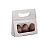 Mini Caixa Plus para Ovos com Visor Páscoa Branco - 10 unidades - 13x5,5x13cm - Cromus Profissional - Rizzo Confeitaria - Imagem 1