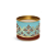Lata para Bombons Azul e Dourado Linha Chocolate - 10x10x7cm - Cromus Páscoa - Rizzo Confeitaria - Imagem 1