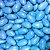 Amêndoas Confeitada Azul 100gr - Rizzo Confeitaria - Imagem 1